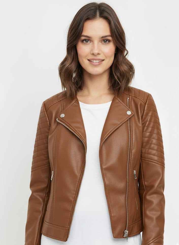 Leather Biker Jacket