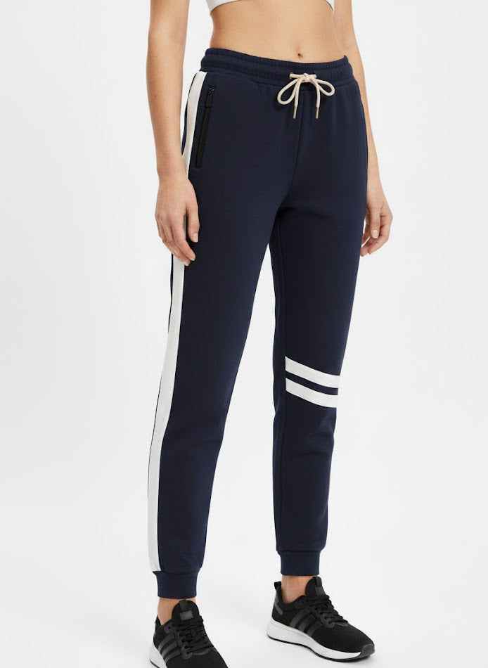 Sporty Jogger Pants with Side Stripes