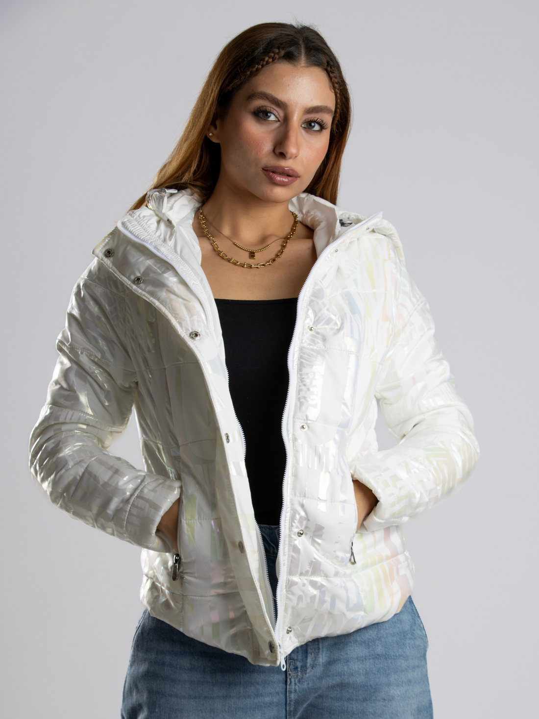 Puffer Mutlic Jacket