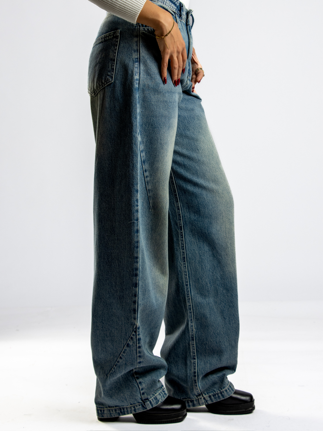 Stright High Waist Pants