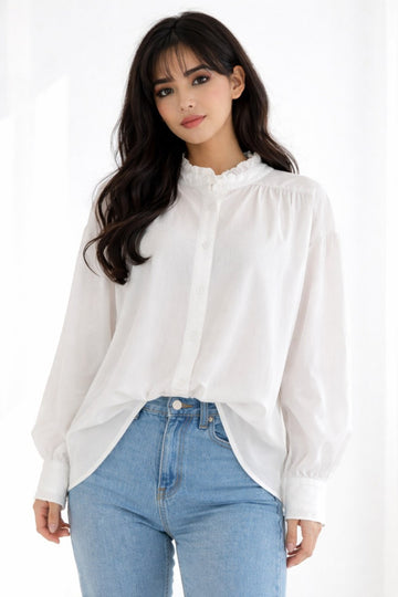 Elegant Button Blouse