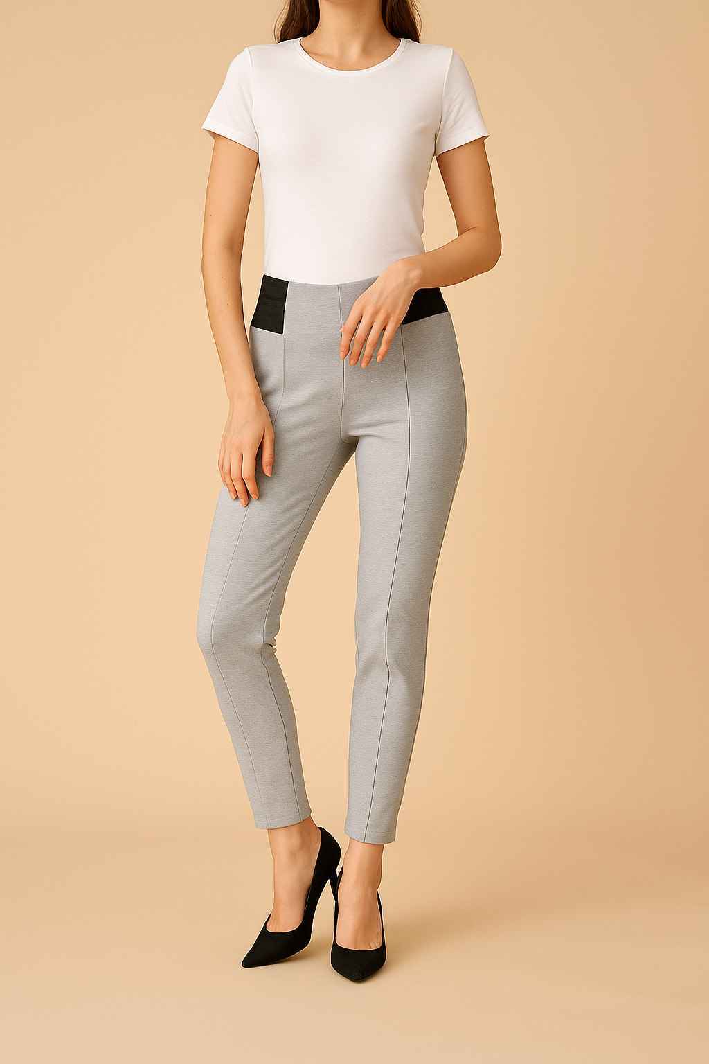 Slim Fit Stretch Pants