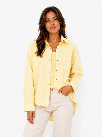 Classic Poplin Shirt & Inner Top Set
