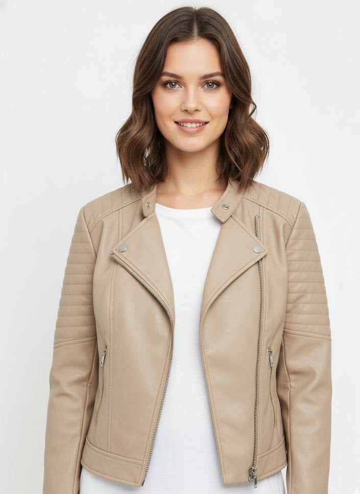 Leather Biker Jacket