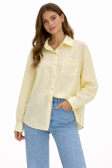 Relaxed Fit Oversized Shirt
