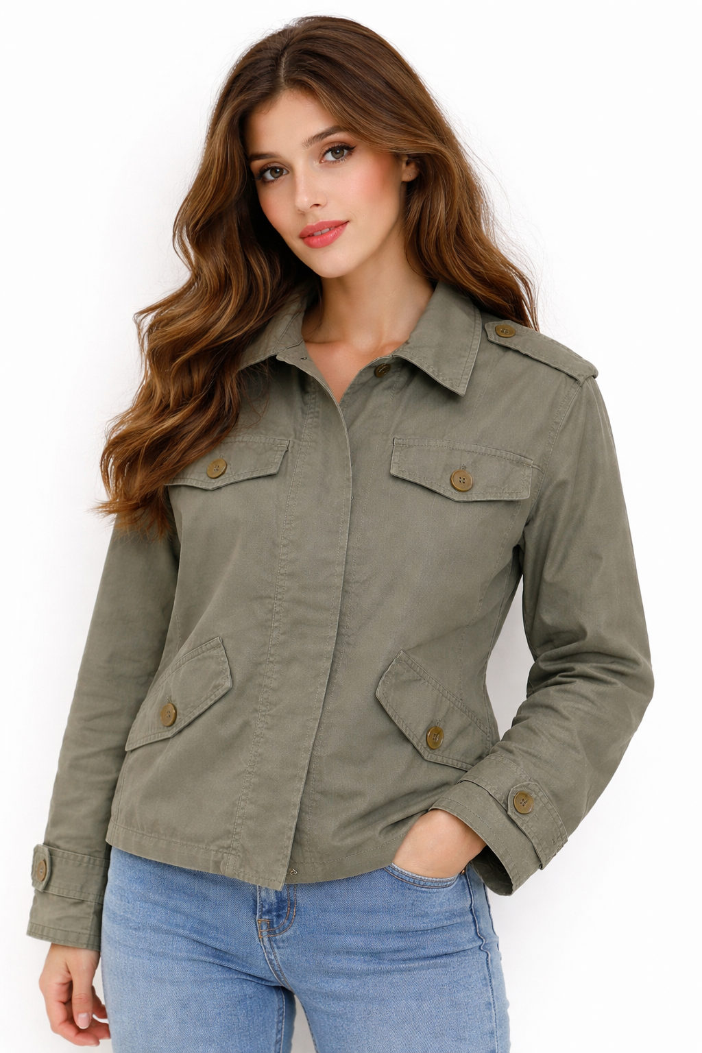 Women’s Casual Utility Jacket