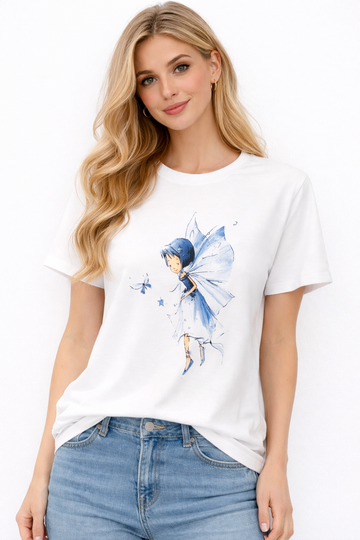 Soft Fairy Print T-Shirt