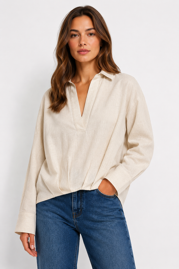 Linen Oversized Shirt