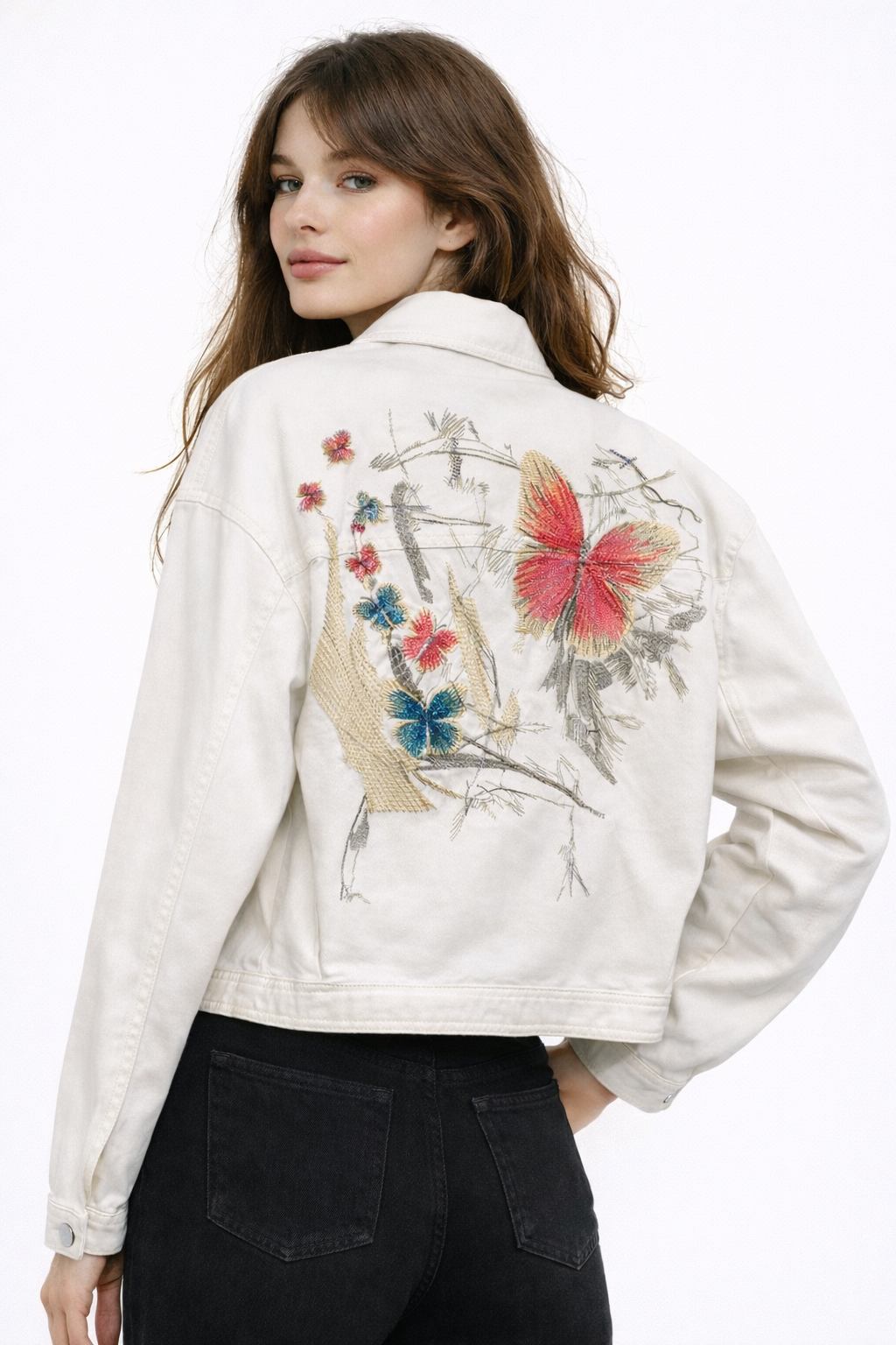 Modern Cropped Jacket – ONE MORE women's jacket – view 8