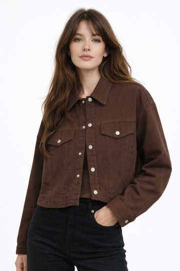 Modern Cropped Jacket with a Stylish Design