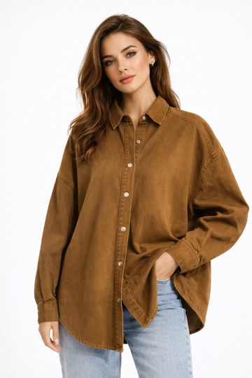 Classic Button-Up Casual Shirt