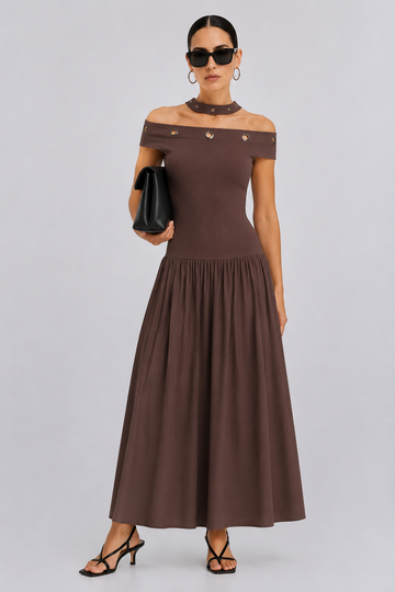 Elegant Summer Eyelet Dress