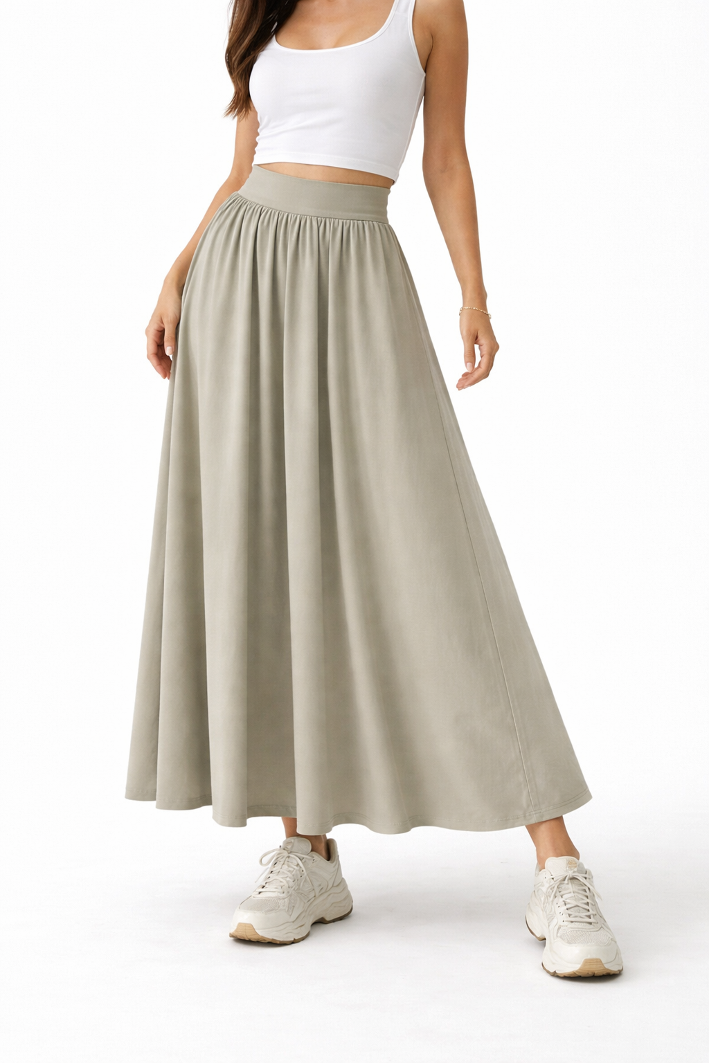 Women’s Flared Midi Skirt – Elegant Everyday Style