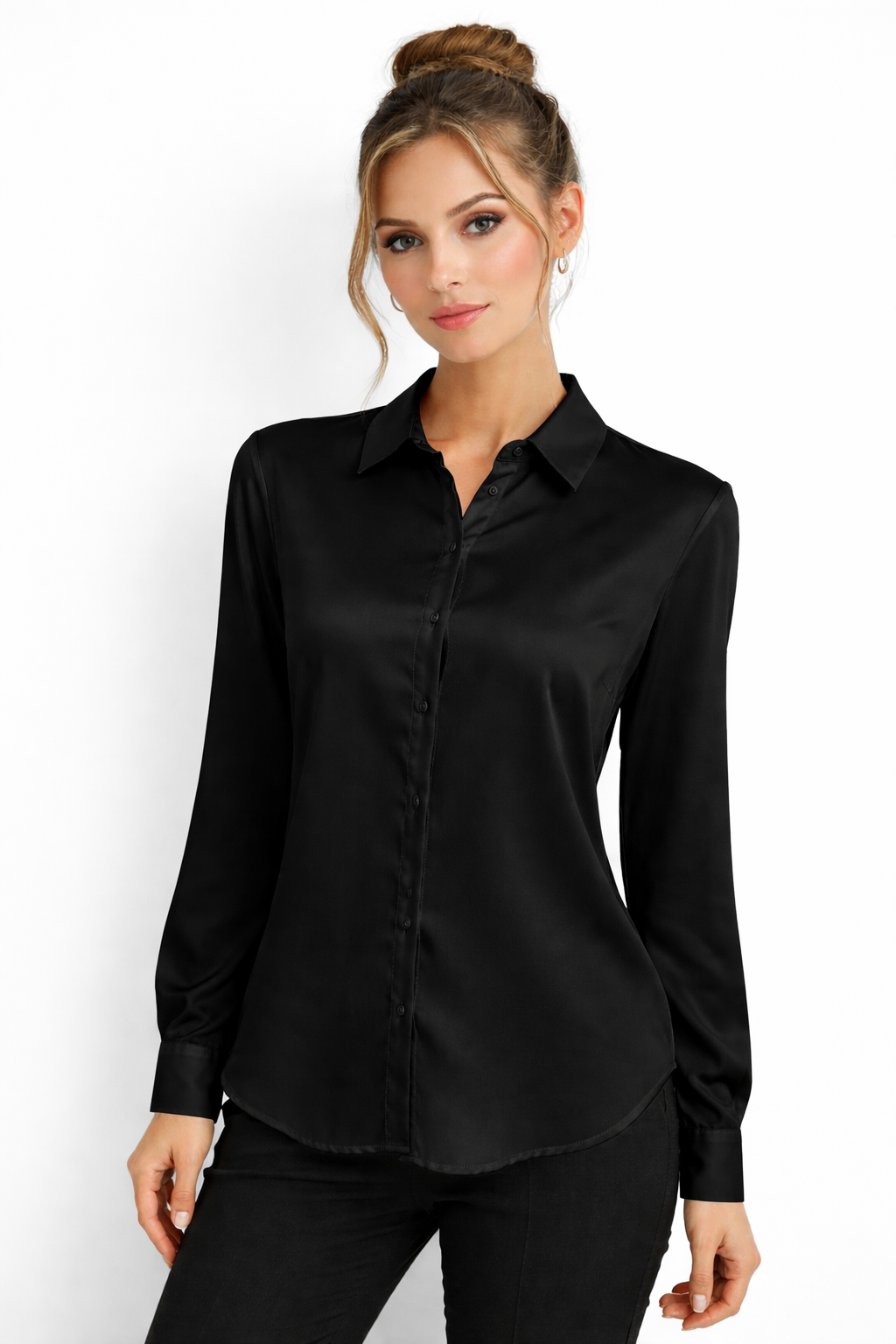 Classic Button-Down Blouse
