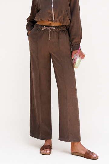 Relaxed Linen Drawstring Pants