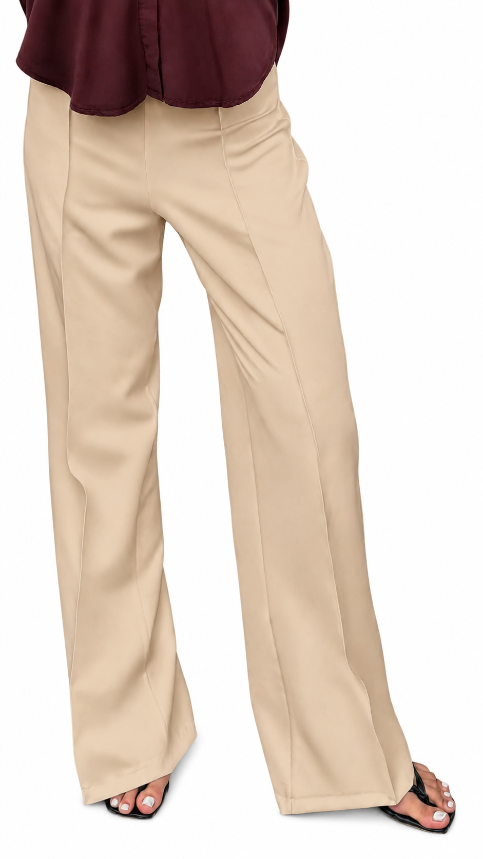 Classic Wide-Leg Pants