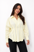 Pleated Waist Shirt – ONE MORE women's shirt