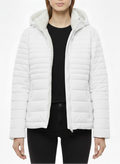 Double Face Hooded Puffer Jacket