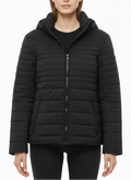 Double Face Hooded Puffer Jacket