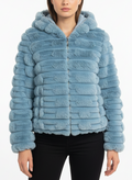 Double Face Hooded Puffer Jacket