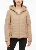 Double Face Hooded Puffer Jacket