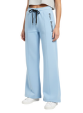 Wide-Leg Jogger Pants with Side Graphic
