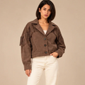 Fringed Suede Western Jacket