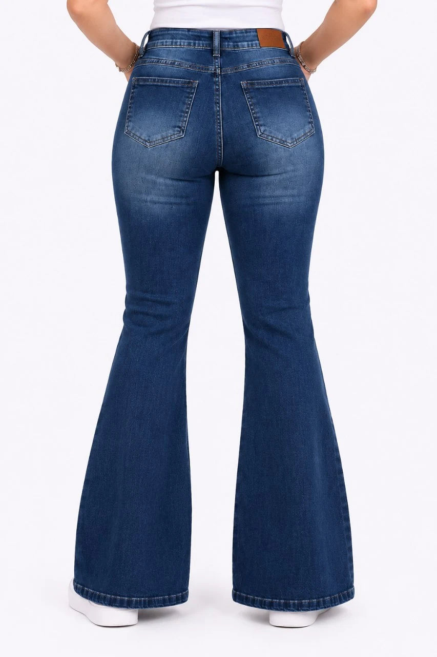 High-Rise Flare Jeans