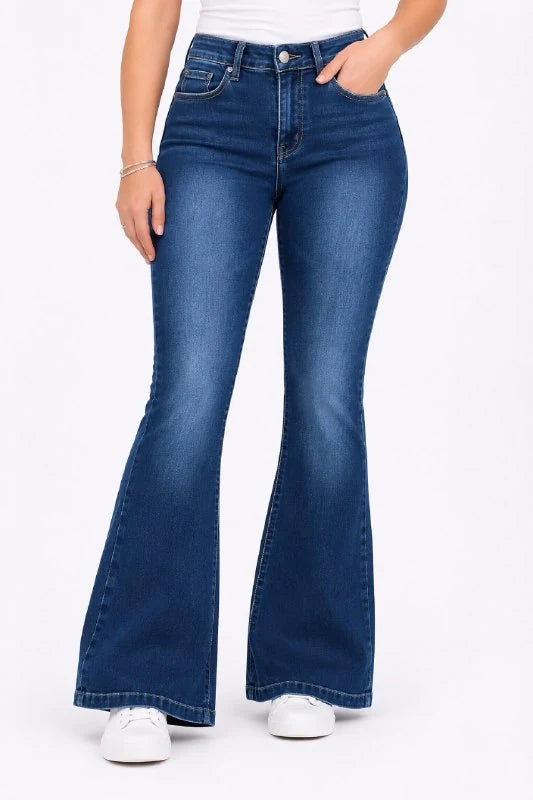 High-Rise Flare Jeans