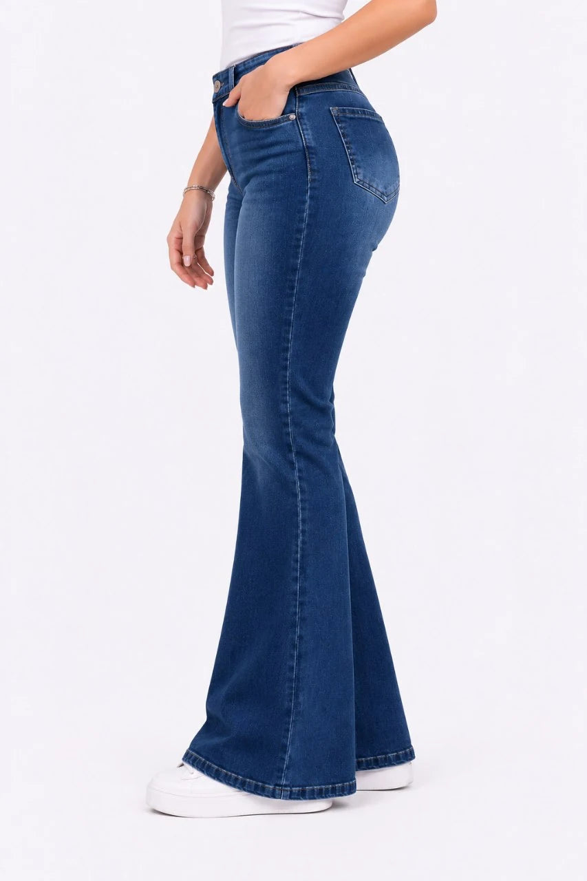 High-Rise Flare Jeans