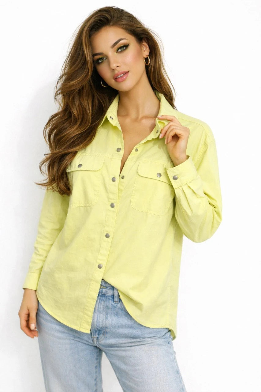 Oversized Corduroy Shirt