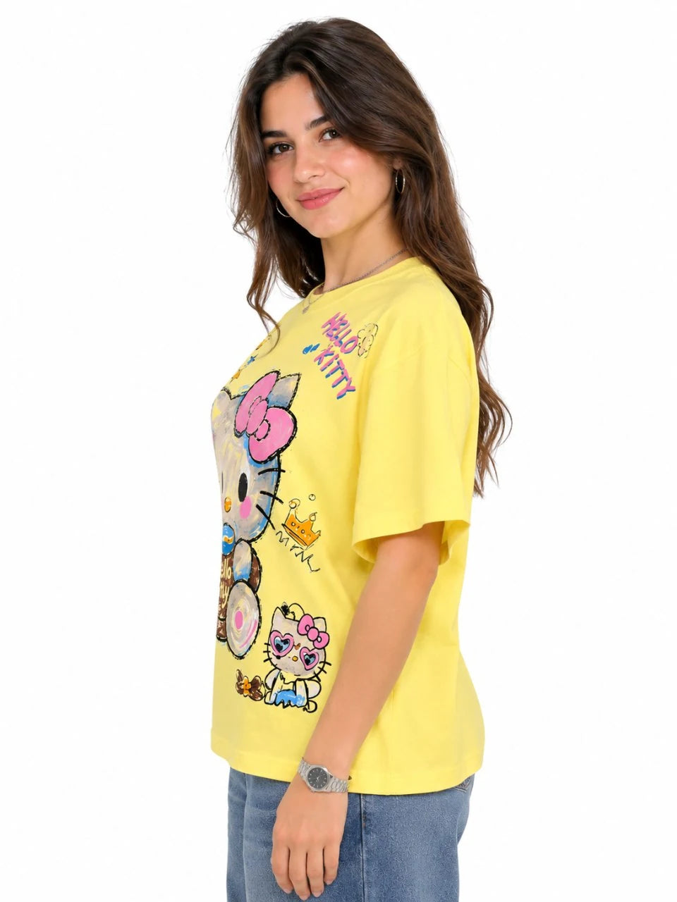 Printed Oversized Tee
