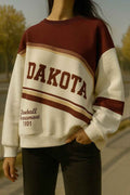 Oversized “Dakota” Sweatshirt with Retro Print
