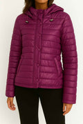 Puffer Short Winter Jacket with Hood