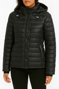 Puffer Short Winter Jacket with Hood
